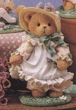 Enesco Cherished Teddies Figurine - Hope - Our Love Is Ever-Blooming