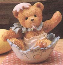 Enesco Cherished Teddies Figurine - Bunny - Just In Time For Spring