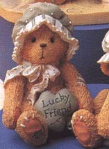 Enesco Cherished Teddies Figurine - Maureen - Lucky Friend