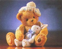 Enesco Cherished Teddies Figurine - Junior - Everyone Is A Bear's Best Friend