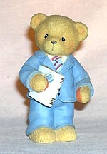 Enesco Cherished Teddies Figurine - Heaven Has Blessed This Day