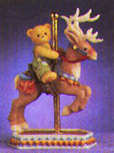 Enesco Cherished Teddies Figurine - Marcus - Ther's Nobody I'd Rather Go 'Round With Than You
