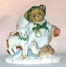 Enesco Cherished Teddies Figurine - Stella - Touches Of Heaven Can Be Found On Earth