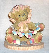 Enesco Cherished Teddies Figurine - Zinnia - Happiness Inside And Out