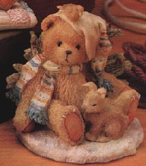 Enesco Cherished Teddies Figurine - Charlie - The Spirit Of Friendship Warms The Heart