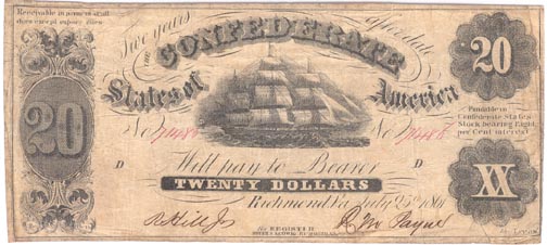 Confederate States Currency photo