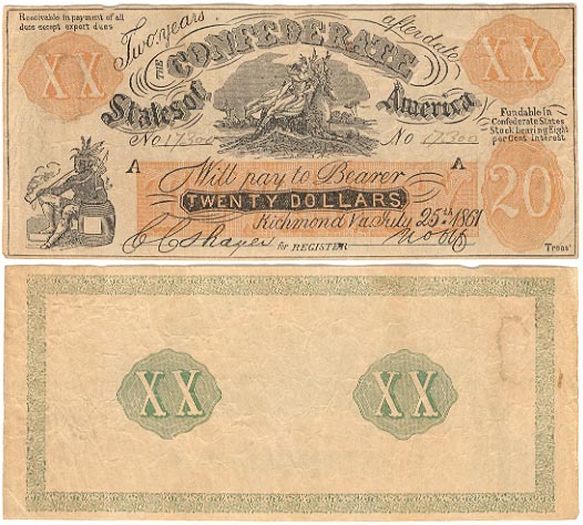 Confederate States Currency photo