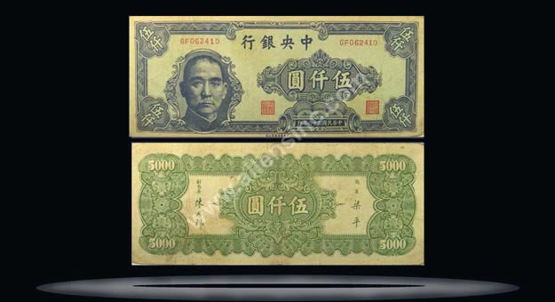 World Paper Money - China