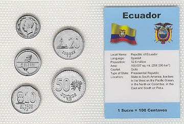 Ecuador Coin Sets