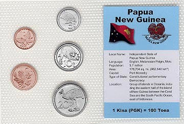 Papua New Guinea Coin Sets