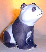 Royal Copenhagen Figurine - Panda Sitting