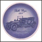 Royal Copenhagen Plaquette - Auto: Rolls Royce 1911