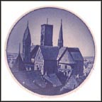 Royal Copenhagen Plaquette - Ribe Cathedral