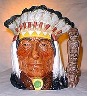 Royal Doulton Character Jug - North American Indian