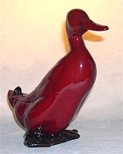Royal Doulton Animal Figurine - Mallard Drake, standing - flambe'