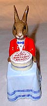 Royal Doulton Bunnykins Figurine - Happy Birthday Bunnykins