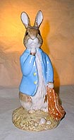 Royal Doulton Beatrix Potter Figurine - Peter And The Red Pocket Handkerchief