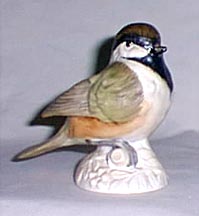 brown bird figurine