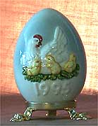 1995 Hen With Chicks Annual Easter Egg