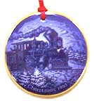 Bing & Grondahl Christmas in America Ornament - 1993 Coming Home for Christmas