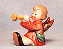 Goebel M I Hummel Figurine - Angel With Trumpet