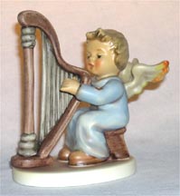 Goebel M I Hummel Figurine - Heavenly Harpist