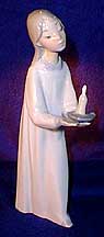 Lladro Figurine - Girl with Candle