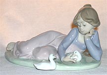 Lladro Figurine - Playful Friends