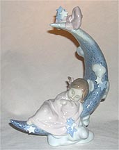Lladro Figurine - Heaven's Lullaby