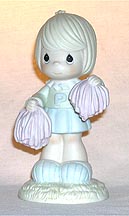 Enesco Precious Moments Figurine - Cheers To The Leader