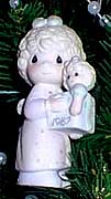 Enesco Precious Moments Ornament - Love Is The Best Gift Of All