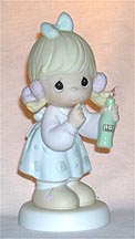 Enesco Precious Moments Figurine - To A Niece With A Bubbly Personality