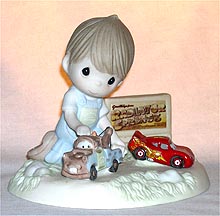 Enesco Precious Moments Figurine - I'm Here When You Need A Lift