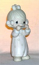 Enesco Precious Moments Figurine - Lord Give Me A Song