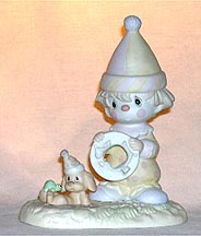 Enesco Precious Moments Figurine - The Lord Will Carry You Through