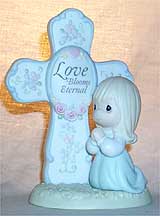 Enesco Precious Moments Figurine - Love Blooms Eternal