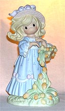 Enesco Precious Moments Figurine - The Beauty Of God Blooms Forever