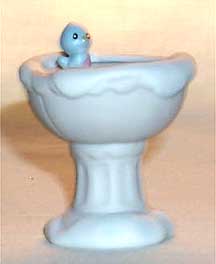 Enesco Precious Moments Sugar Town Figurine - Bird Bath