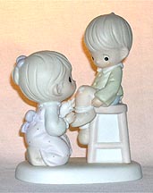 Enesco Precious Moments Figurine - You Are Always There For Me