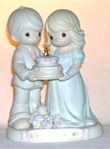 Enesco Precious Moments Figurine - A Year Of Blessings