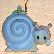 Enesco Precious Moments Ornament - Slow Down For The Holidays