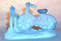 Enesco Precious Moments Sugar Town Figurine - Bike Rack