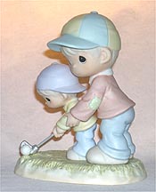 Enesco Precious Moments Figurine - You Always Stand Behind Me