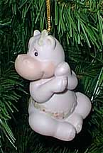 Enesco Precious Moments Ornament - Hippo Holidays