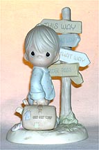 Enesco Precious Moments Figurine - Jesus Is The Only Way
