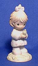 Enesco Precious Moments Figurine - Have I Toad You Lately That I Love You