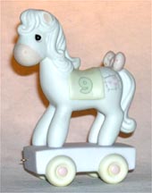 Enesco Precious Moments Figurine - Being Nine Is Just Divine