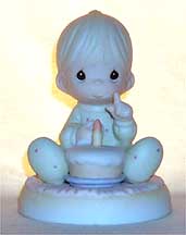 Enesco Precious Moments Figurine - Baby's First Birthday