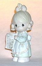 Enesco Precious Moments Figurine - But The Greatest Of These Is Love