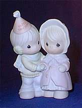 Enesco Precious Moments Sugar Town Figurine - Leon And Evelyn Mae